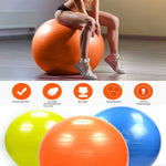 Yogaball Fitness inkl. Pumpe