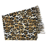 Damen Leopard XXL Schal Lang