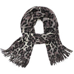 Damen Leopard XXL Schal Lang