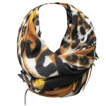 Damen Leopard XXL Schal Lang