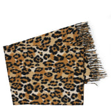 Damen Leopard XXL Schal Lang