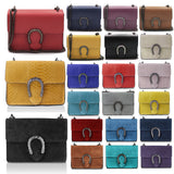 Genuine Leder Chain Handtasche Made In Italy