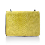 Genuine Leder Chain Handtasche Made In Italy