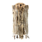 Damen Weste Echtfell Fellweste Winter Pelz Jack