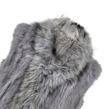 Damen Weste Echtfell Fellweste Winter Pelz Jack