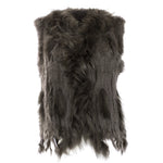 Damen Weste Echtfell Fellweste Winter Mantel Jacke