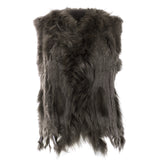 Damen Weste Echtfell Fellweste Winter Mantel Jacke