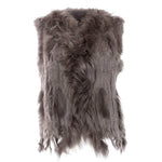 Damen Weste Echtfell Fellweste Winter Mantel Jacke