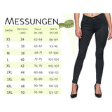 Damen Stretch Hose Skinny Fit Jegging