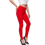 Damen Stretch Hose Skinny Fit Jegging
