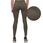 Damen Stretch Hose Skinny Fit Jegging