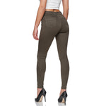 Damen Stretch Hose Skinny Fit Jegging
