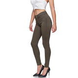 Damen Stretch Hose Skinny Fit Jegging