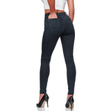 Damen Stretch Hose Skinny Fit Jegging