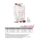 Damen Pullover Langarm Rundhals