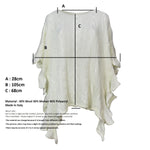 Damen Poncho Winter