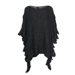 Damen Poncho Winter