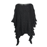 Damen Poncho Winter