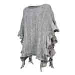 Damen Poncho Winter