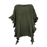 Damen Poncho Winter