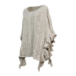 Damen Poncho Winter