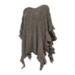 Damen Poncho Winter