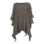 Damen Poncho Winter