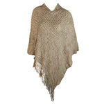 Damen Poncho Winter