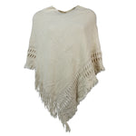 Damen Poncho Winter