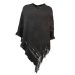 Damen Poncho Winter