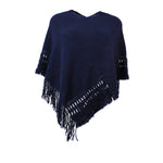 Damen Poncho Winter