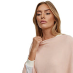 Damen Poncho Elegante