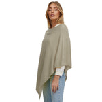 Damen Poncho Elegante