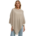Damen Poncho Elegante