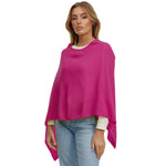 Damen Poncho Elegante
