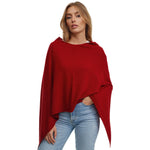 Damen Poncho Elegante