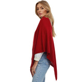 Damen Poncho Elegante