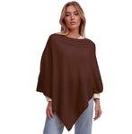 Damen Poncho Elegante