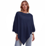 Damen Poncho Elegante