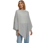 Damen Poncho Elegante