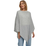 Damen Poncho Elegante