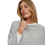 Damen Poncho Elegante