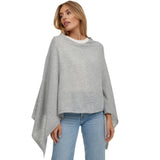 Damen Poncho Elegante