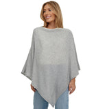 Damen Poncho Elegante