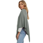 Damen Poncho Elegante