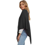 Damen Poncho Elegante