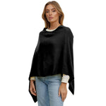 Damen Poncho Elegante
