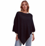 Damen Poncho Elegante
