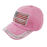 Damen Basecap Mütze Glitzersteine