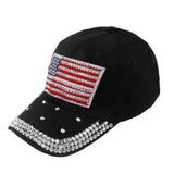 Damen Basecap Mütze Glitzersteine